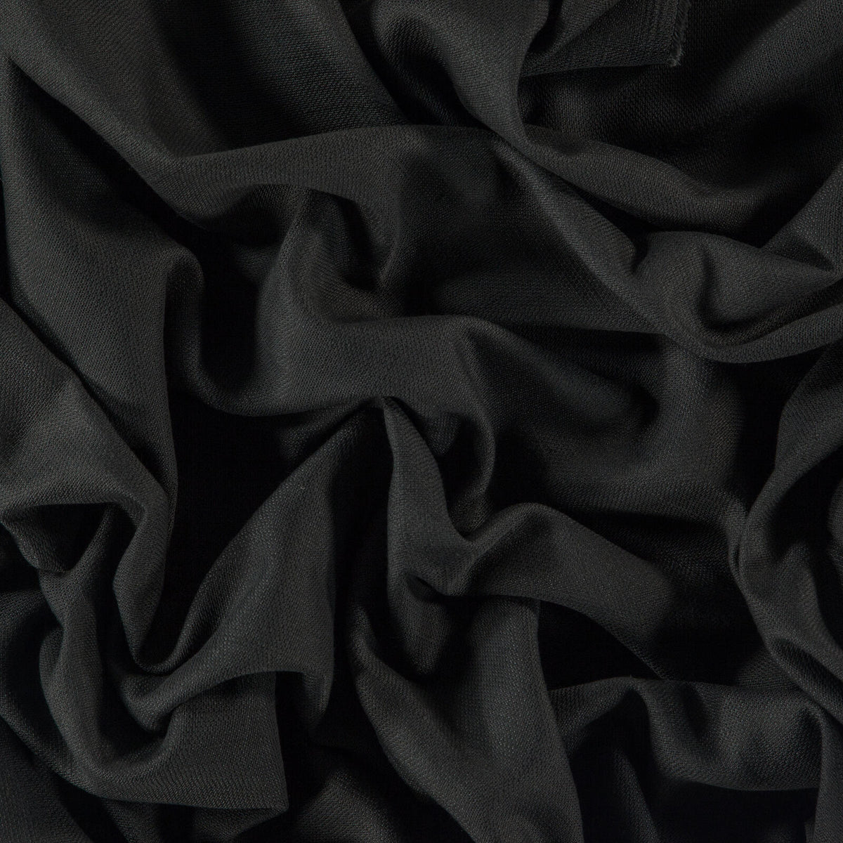 Sekers Bainbridge Charcoal fire retardant curtain fabric, view 2