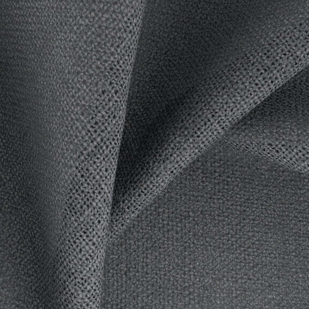 FR-One Statement Charcoal fire retardant curtain fabric, view 3
