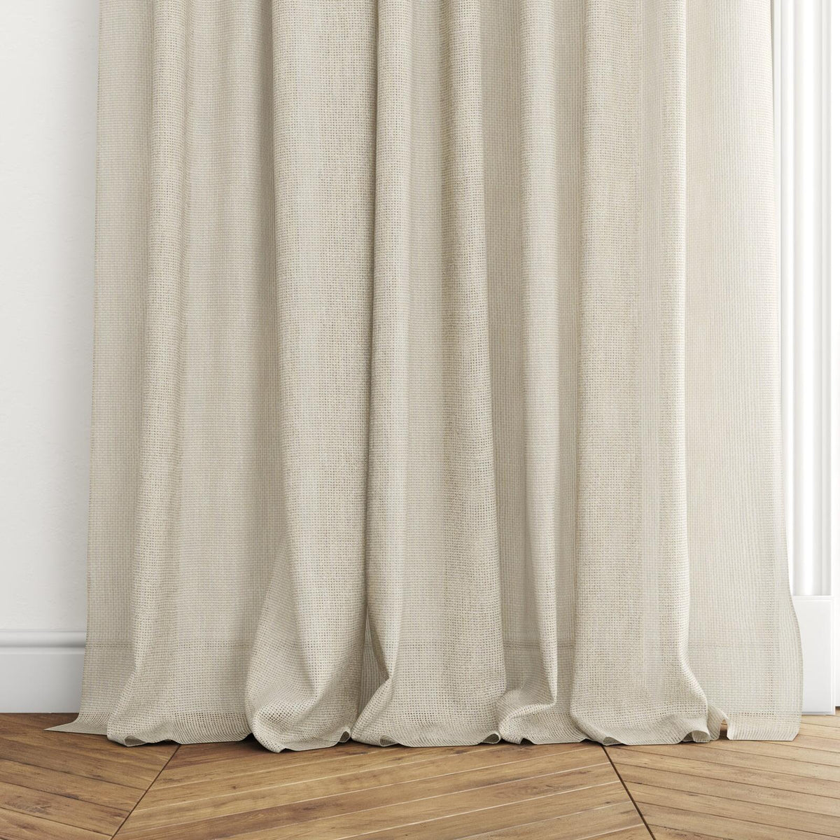 Sekers Marquee Gilded fire retardant curtain fabric, view 6