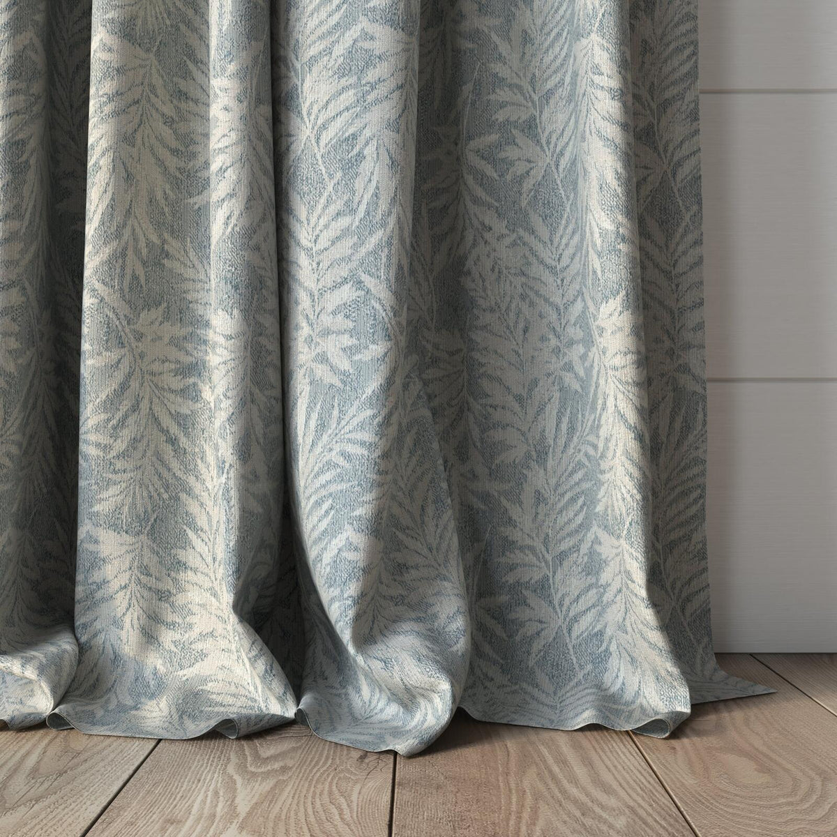 FR-One Carnaby Sky fire retardant curtain fabric, view 5
