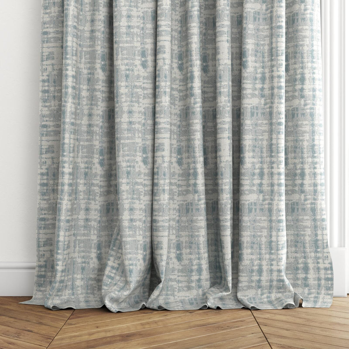FR-One Modish Sky fire retardant curtain fabric, view 5