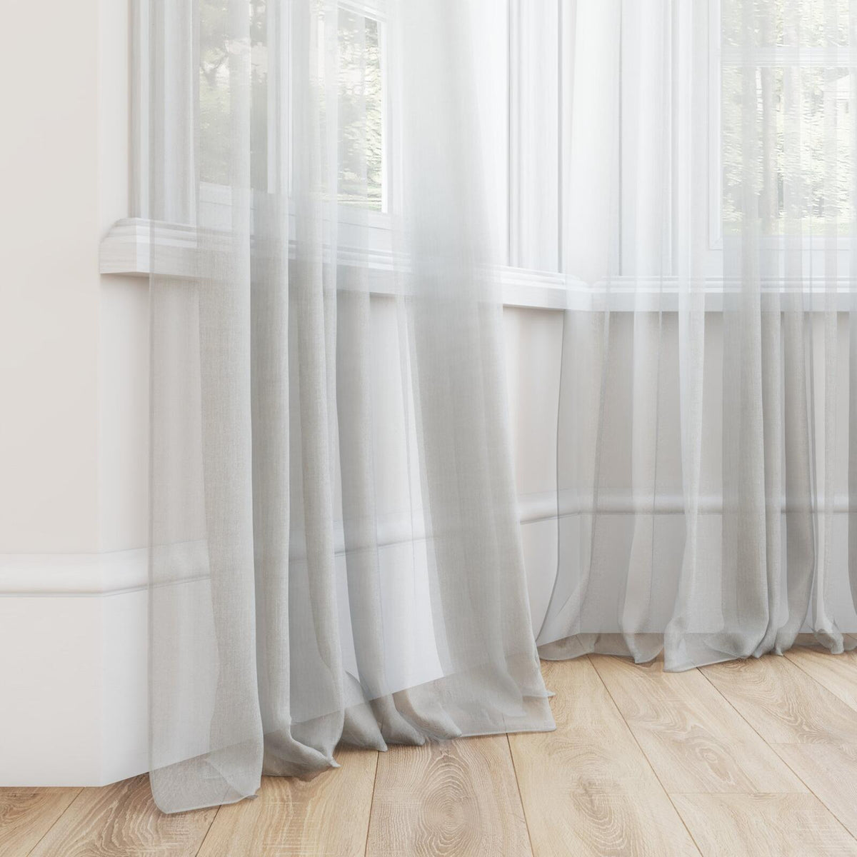 Sekers Zonda Calico fire retardant curtain fabric, view 3