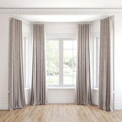 FR-One Carnaby Crystal fire retardant curtain fabric, view 7