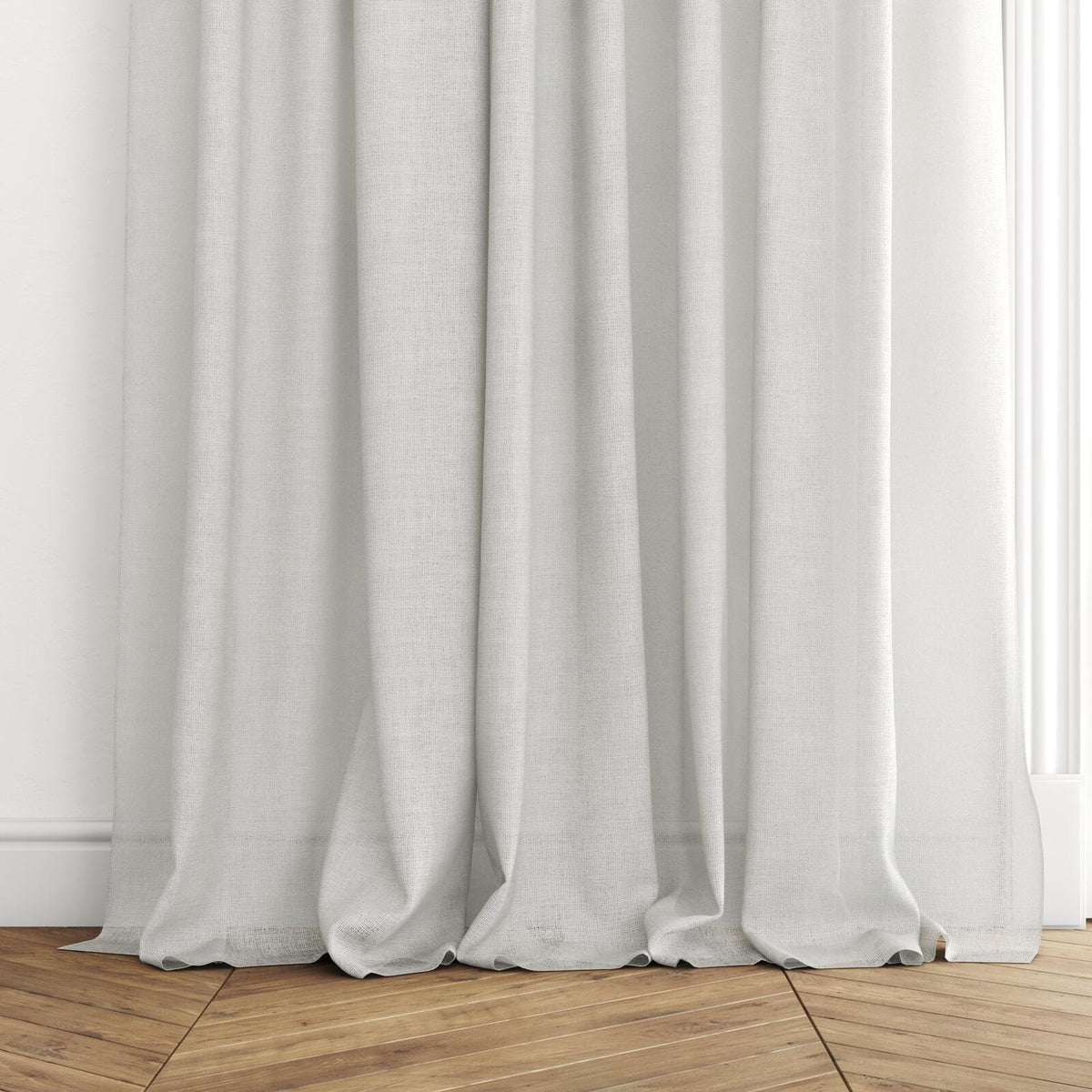 FR-One Statement Frost fire retardant curtain fabric, view 5