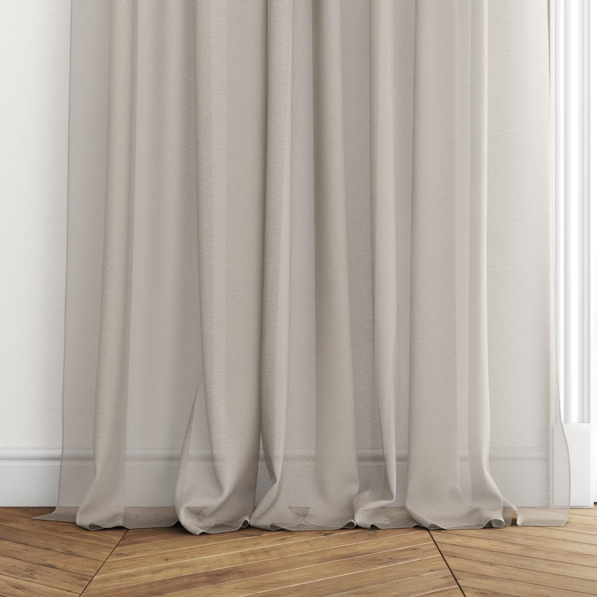 FR-One Locomotion Linen fire retardant curtain fabric, view 3