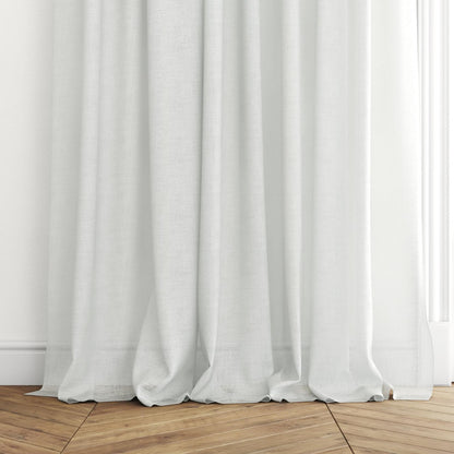 FR-One Statement Ice fire retardant curtain fabric, view 5