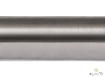 Contract 19mm stainless steel curtain pole, 500cm, pole only