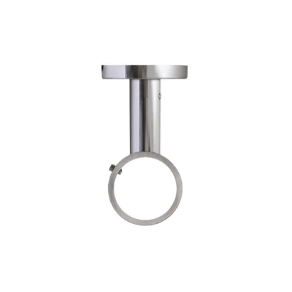 Contract 29mm 8cm ceiling bracket in stainless steel