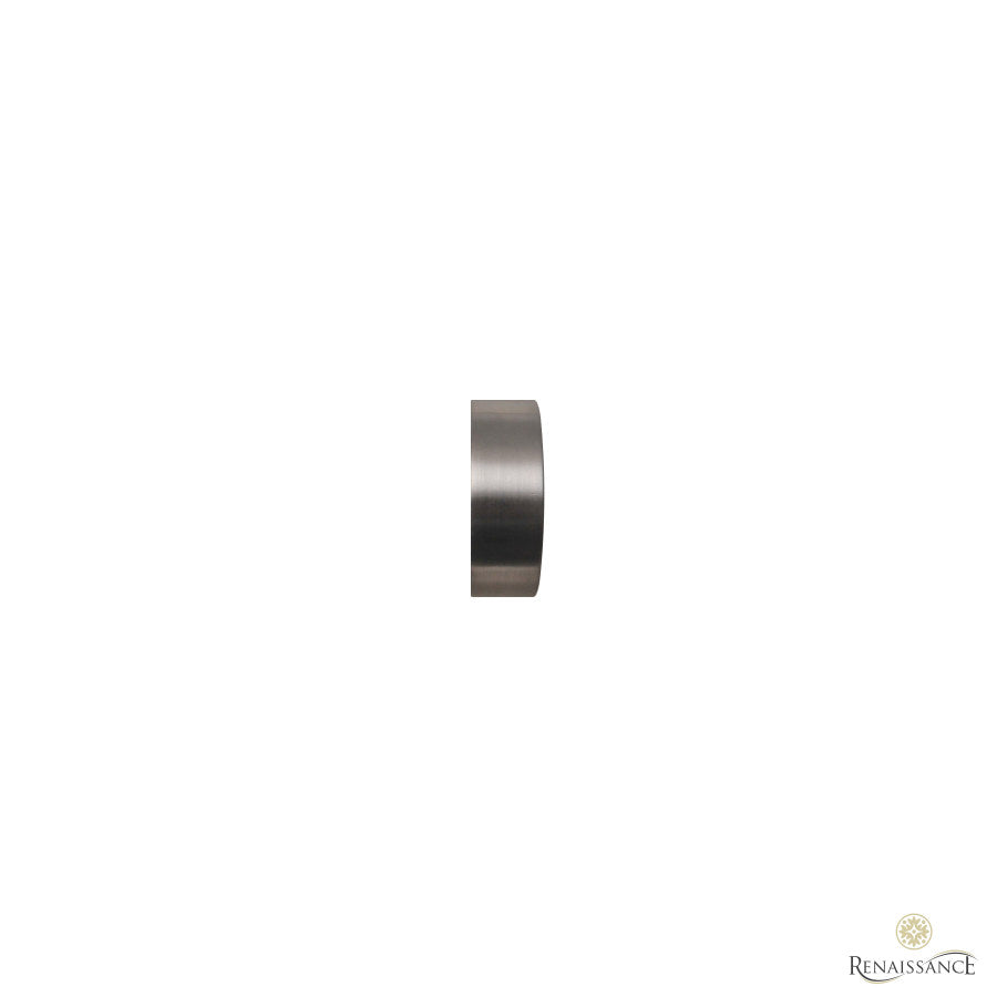 Contract 29mm end cap finial in stainless steel
