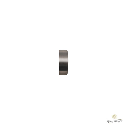 Contract 29mm end cap finial in stainless steel