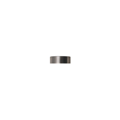 End cap finial for the Renaissance Contract 28mm curtain pole in Brushed Nickel