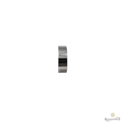 End cap finial for the Renaissance Contract 28mm curtain pole in Polished Silver