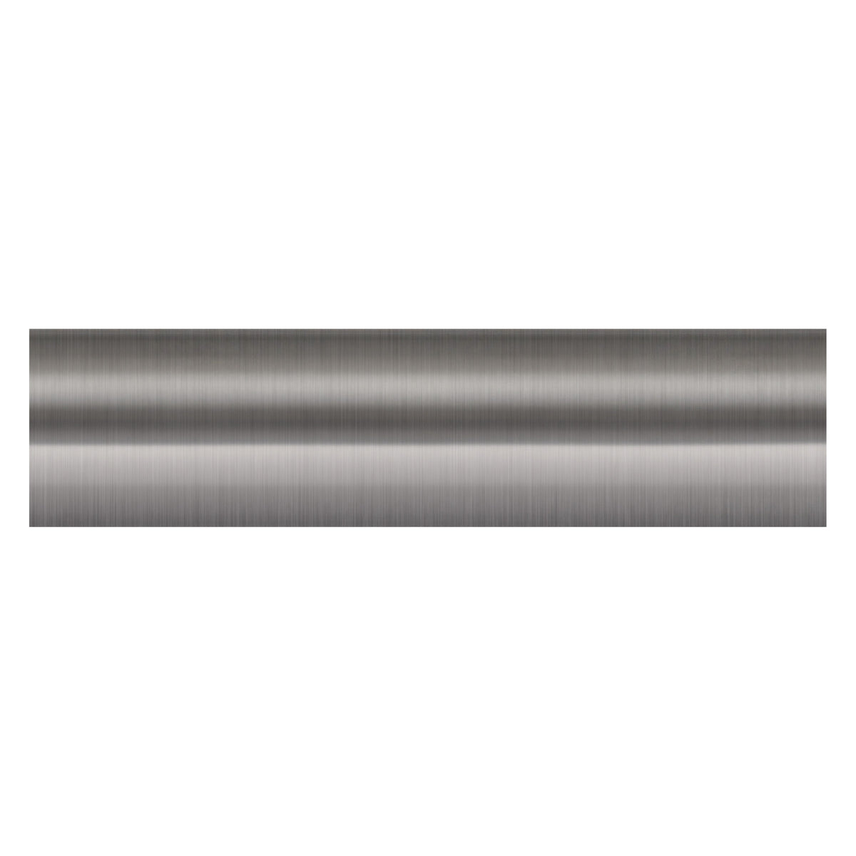 Contract 29mm stainless steel curtain pole, 500cm, pole only