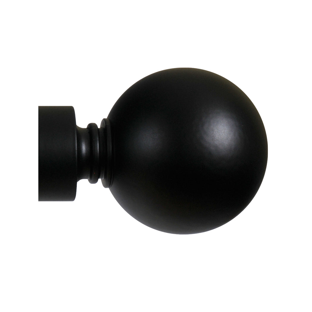 Contract 35mm ball finial in matt black