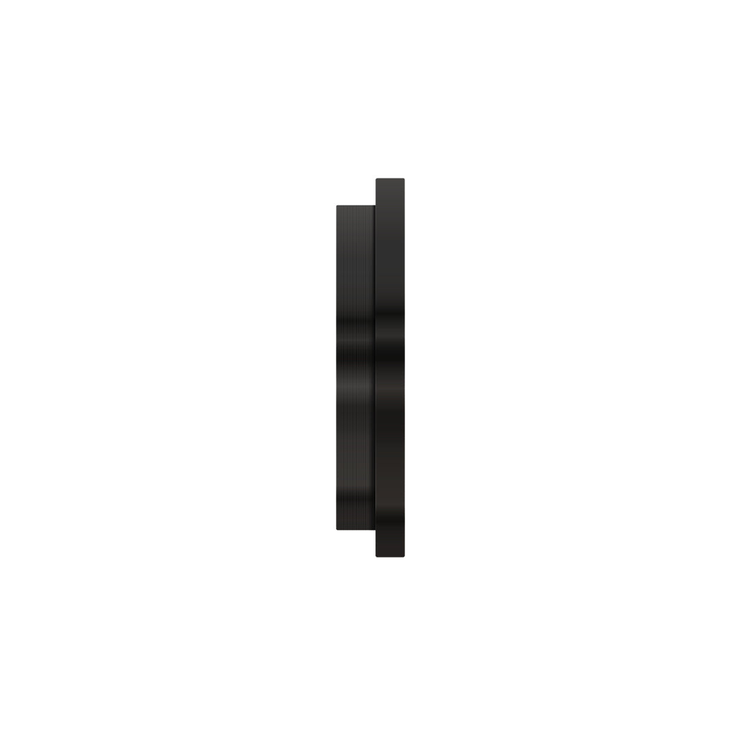 Contract 35mm end cap finial in black nickel