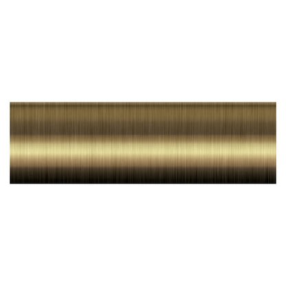 Contract 35mm curtain pole in antique brass, pole only