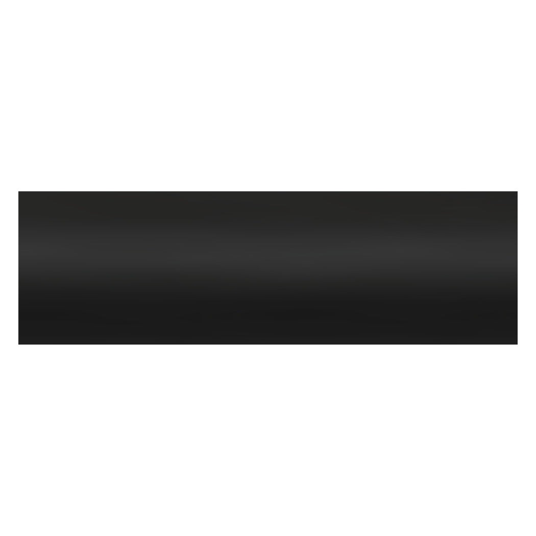 Contract 35mm curtain pole in matt black, pole only