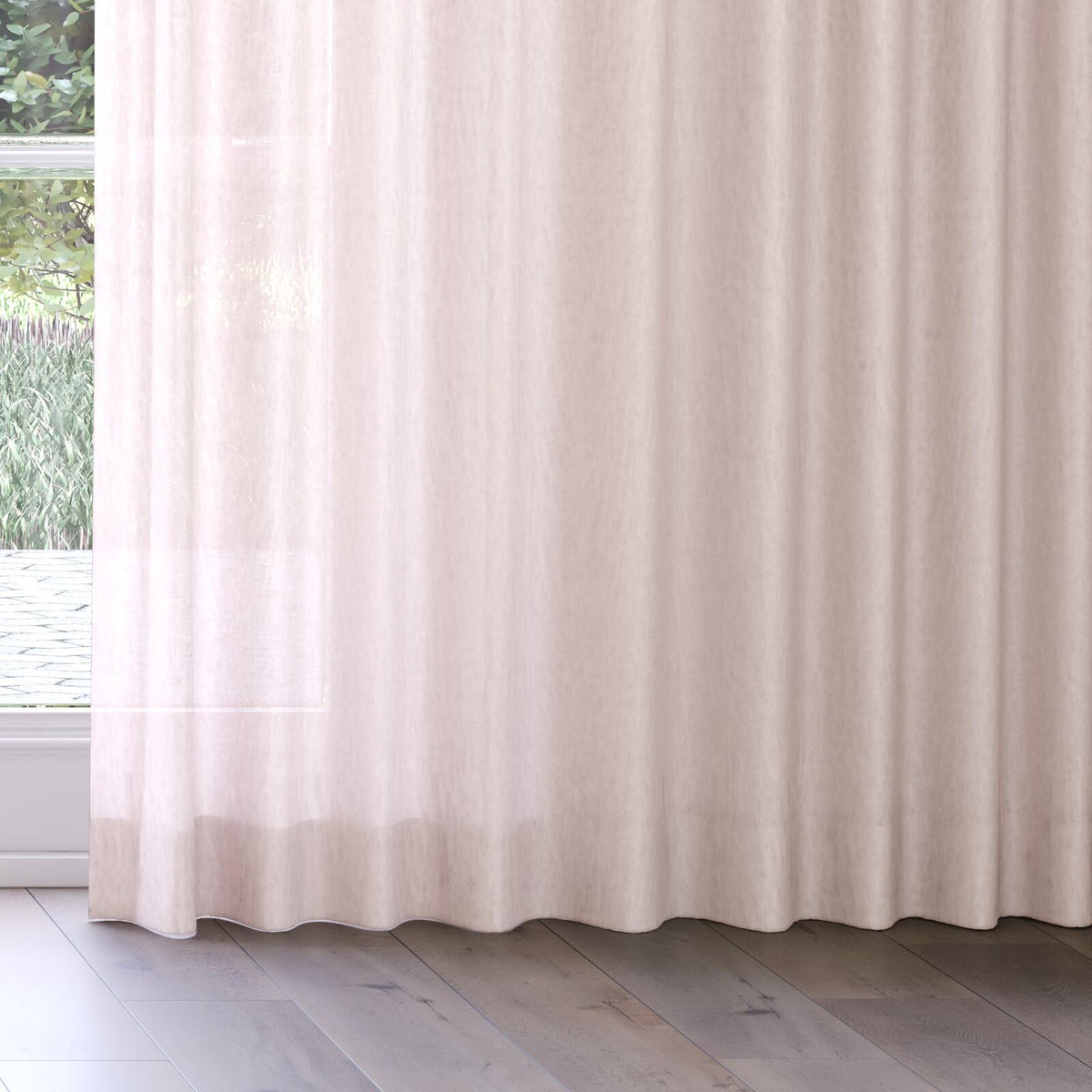 Sekers Lombok Dust fire retardant curtain fabric, view 3