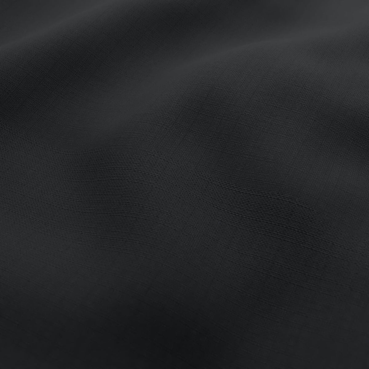 FR-One Darkness Caviar fire retardant curtain fabric, view 2
