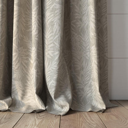 FR-One Carnaby Limestone fire retardant curtain fabric, view 5