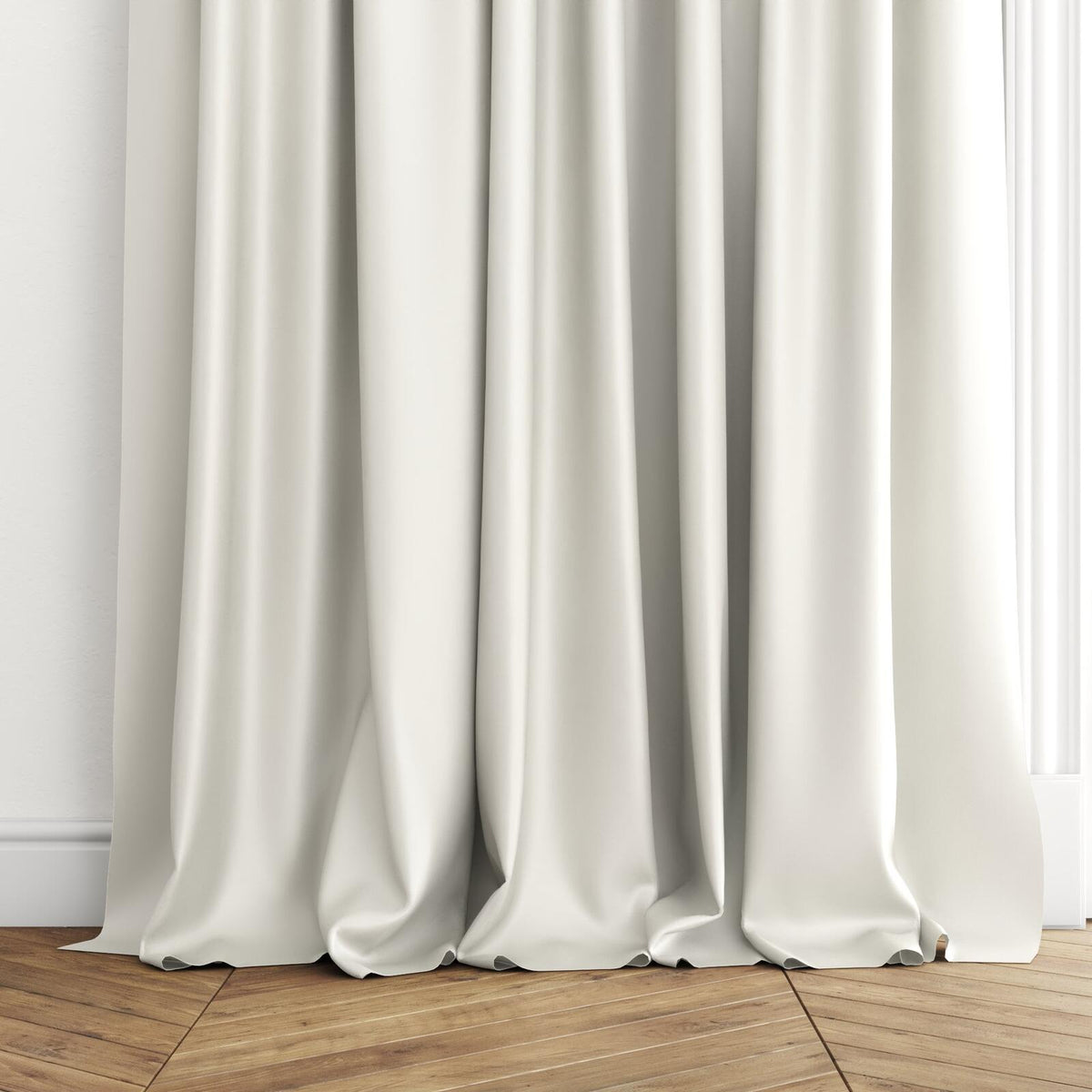 Sekers Vow Vanilla fire retardant curtain fabric, view 2