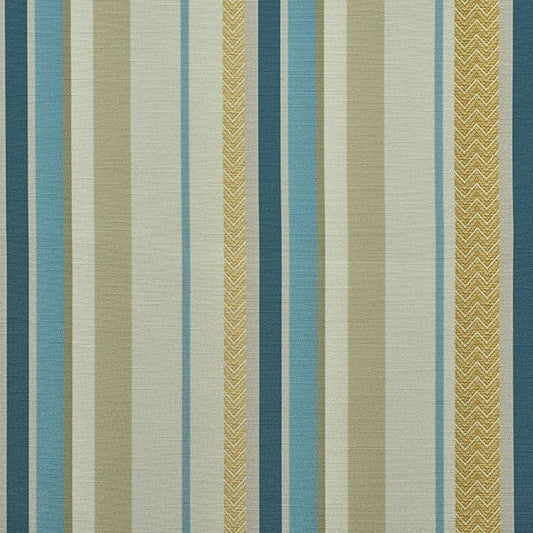 Alder Stripe 176 Teal Gold