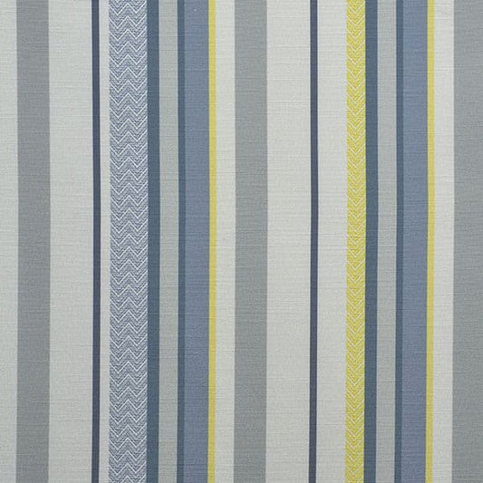 Alder Stripe 186 Indigo Citrus