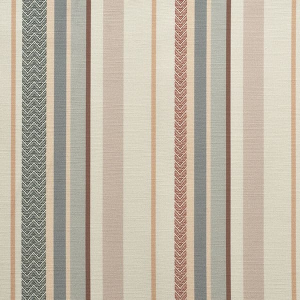 Alder Stripe 848 Cream Terracotta