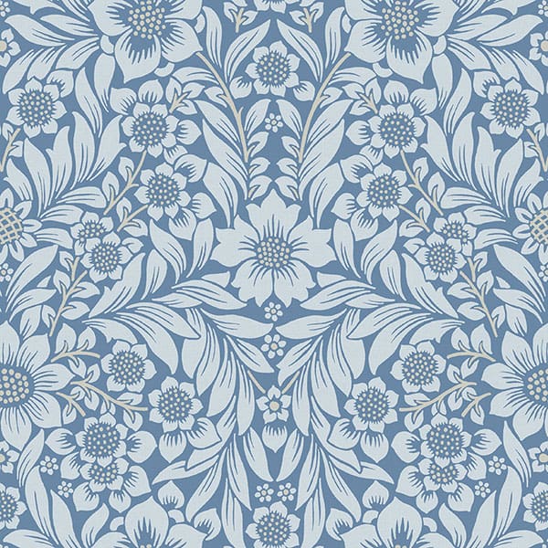 Evelyn Sky Fire Retardant Curtain Fabric