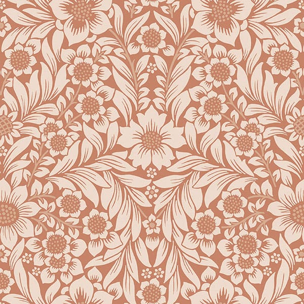 Evelyn Paprika Fire Retardant Curtain Fabric