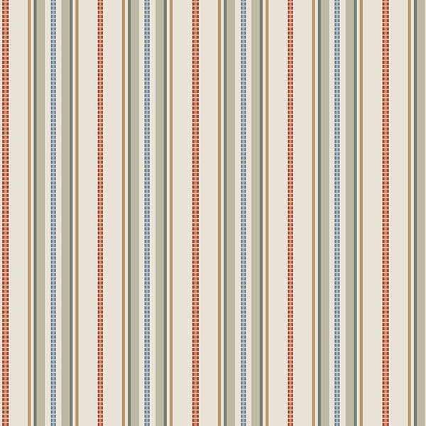 Fable Stone/Paprika Fire Retardant Curtain Fabric