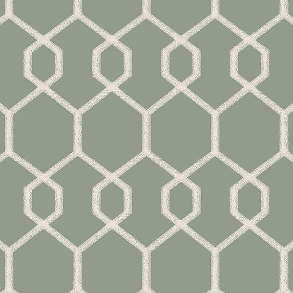 Filigree Moss Fire Retardant Curtain Fabric