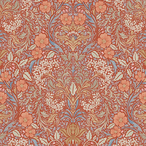 Rubus Spice Fire Retardant Curtain Fabric
