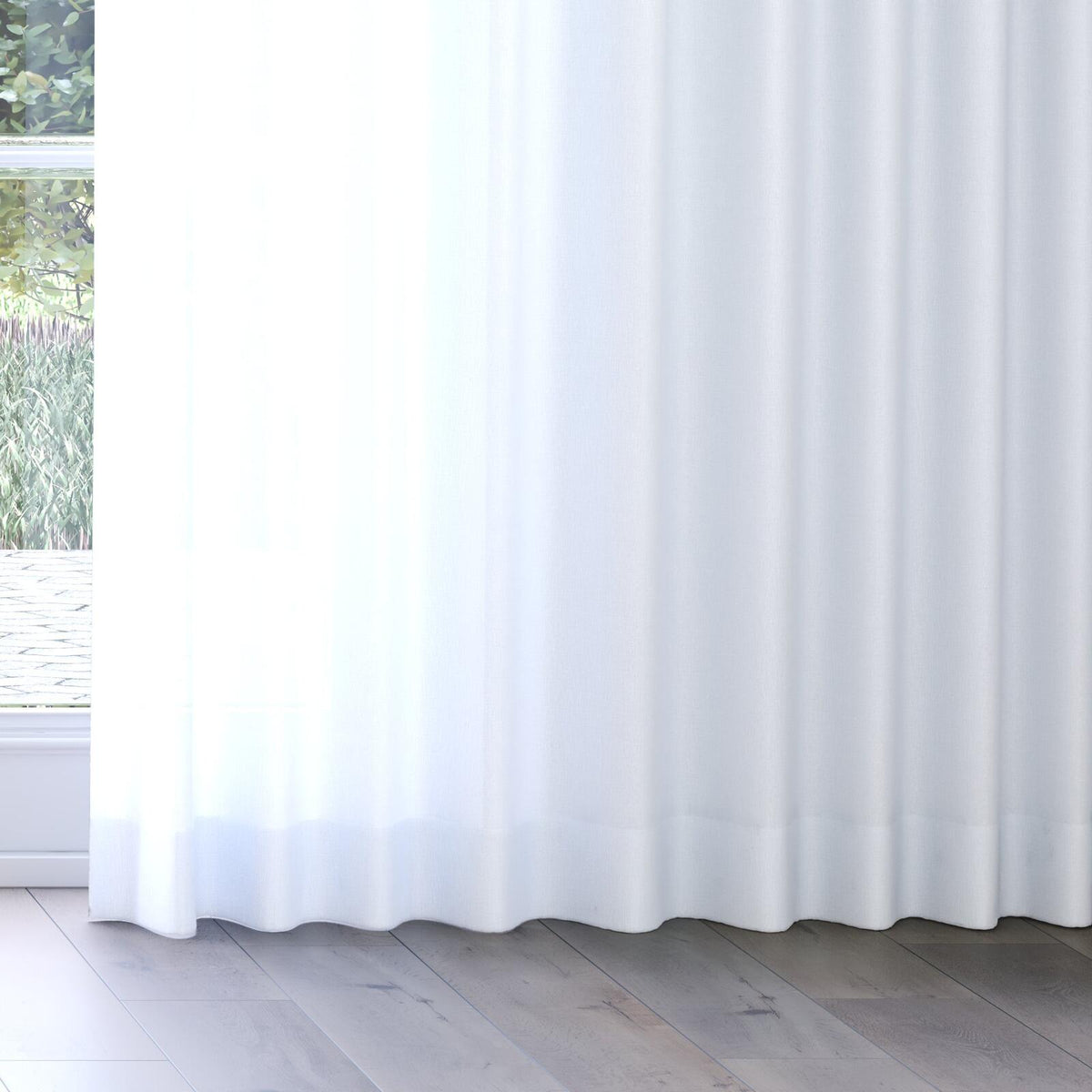 Sekers Leto Cloud fire retardant curtain fabric, view 3