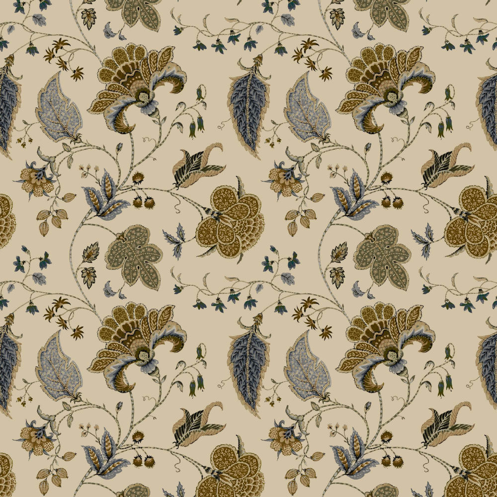 Mallion & Knowles Varanasi Autumn Fire Retardant Curtains
