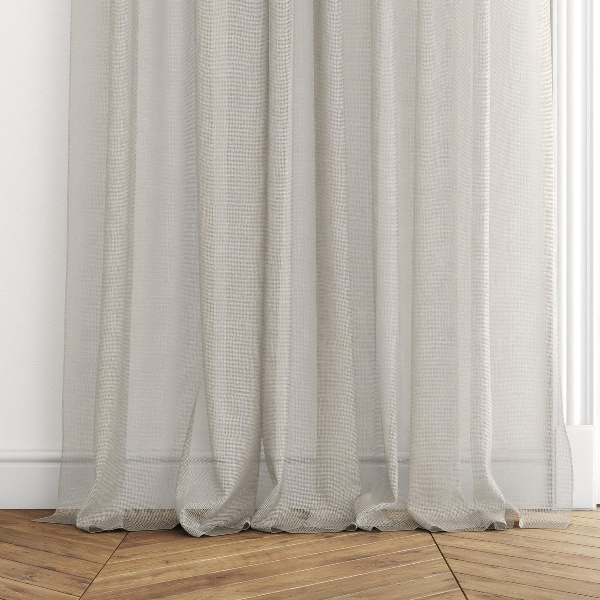 Sekers Aster Rope fire retardant curtain fabric, view 3