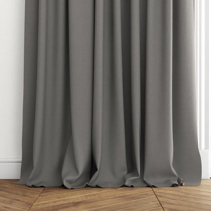 FR-One Darkness Earth fire retardant curtain fabric, view 4