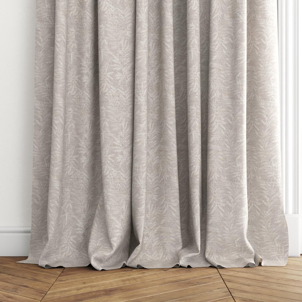 FR-One Carnaby Smoke fire retardant curtain fabric, view 5
