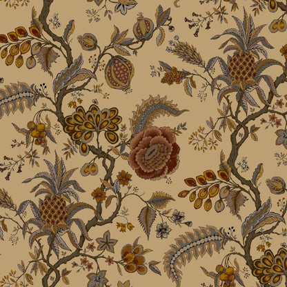 Mallion & Knowles Pompadour Rustic Fire Retardant Curtains