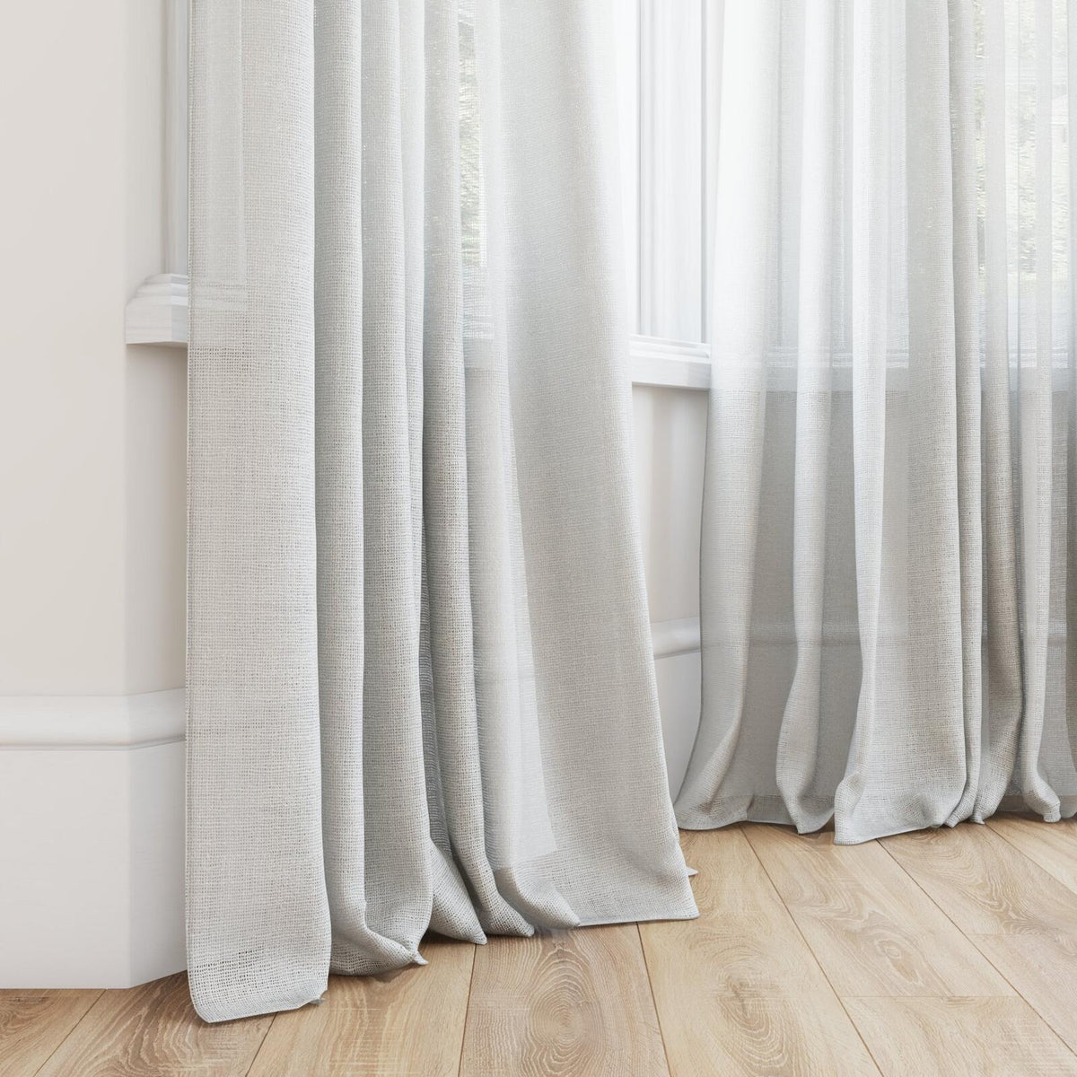 FR-One Statement Sand fire retardant curtain fabric, view 4