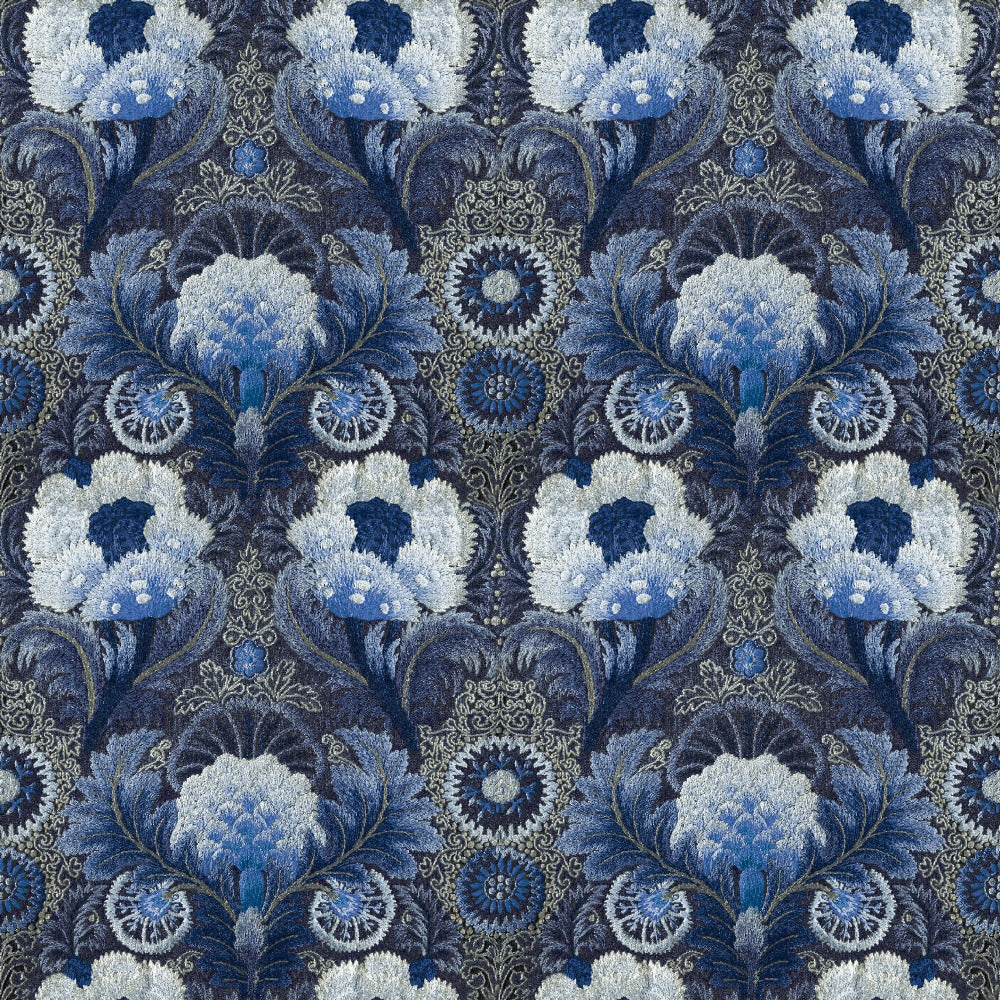 Mallion & Knowles Tapestry Marine Fire Retardant Curtains