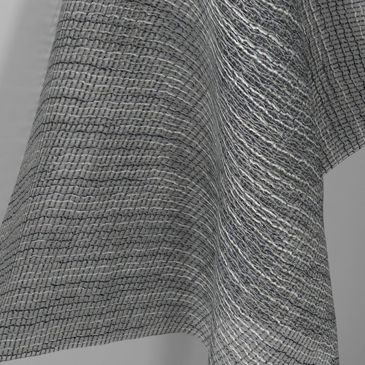 Sekers Aster Chain fire retardant curtain fabric, view 2