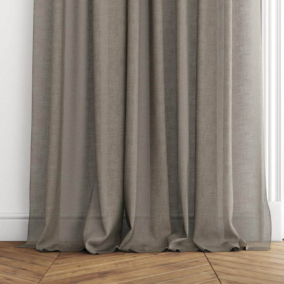 FR-One Statement Pinecone fire retardant curtain fabric, view 5