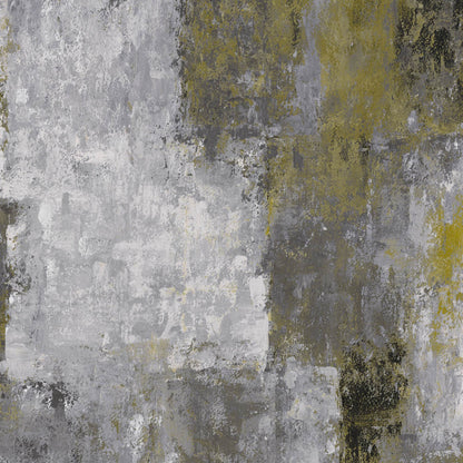 Mallion & Knowles Patina Gold-Silver Fire Retardant Curtains texture detail
