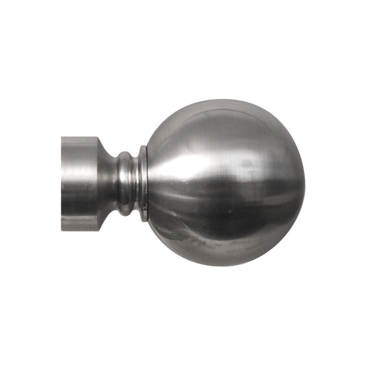 Motiva 28mm ball finial – silver