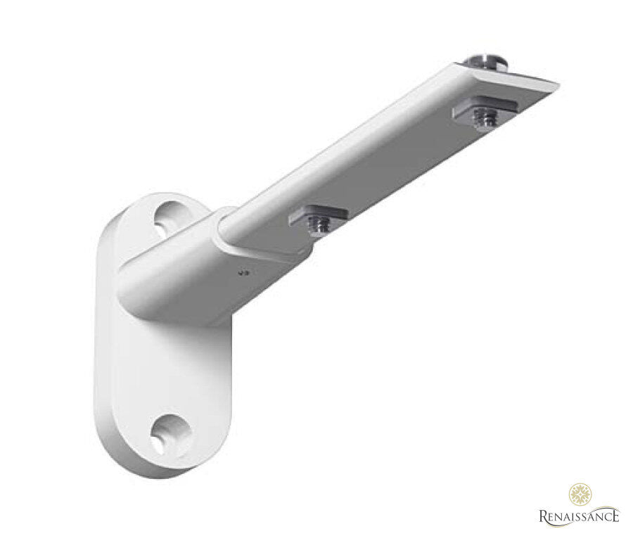 Motiva 28mm extendable wall bracket 15–19cm – white