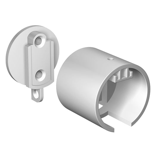 Motiva 28mm recess bracket – white