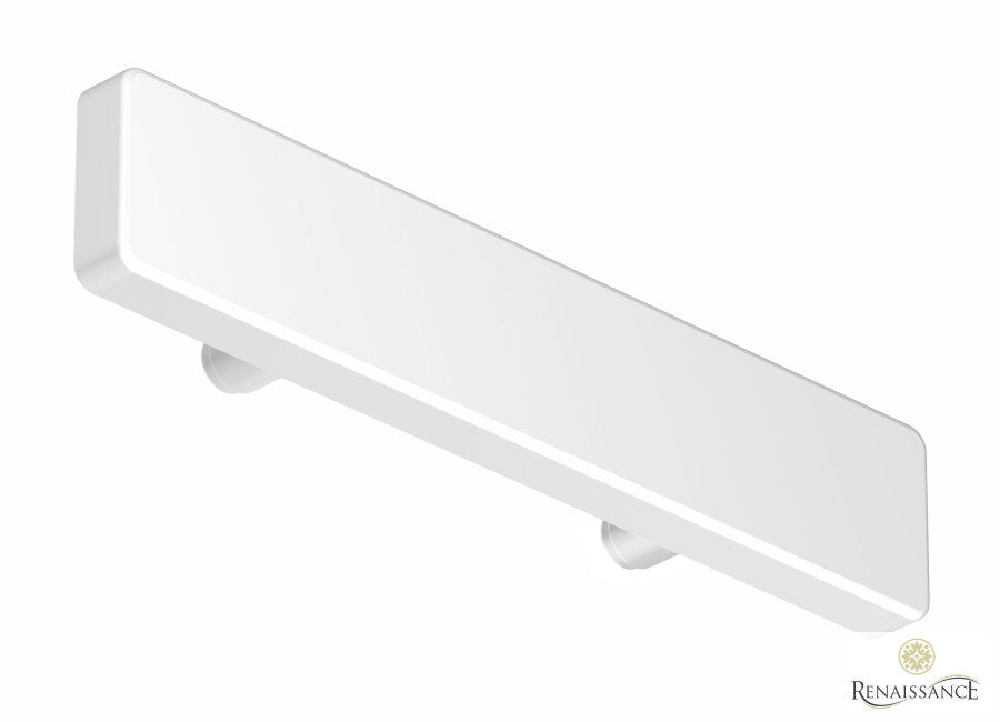 Project double track end cap – white