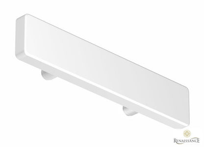 Project double track end cap – white