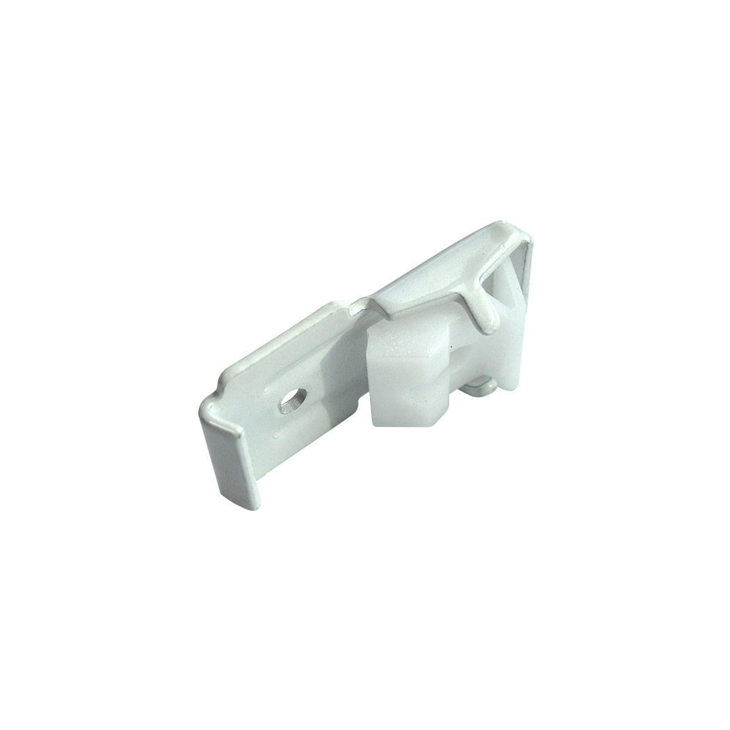 W-Section Corded contract curtain track kit in white